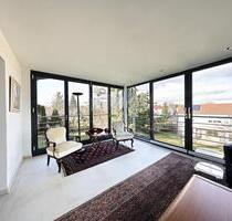 Exklusive, vollmöblierte 4,5 Zi. Whg. mit Südbalkon + Wintergarten (1-2 Personen) - Schwieberdingen