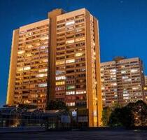 Helle & freundliche 3-Zimmer-Wohnung im 19. OG – 85 m² – Großer B - Augsburg Universitätsviertel