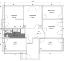Kernsanierte 5-Raum Wohnung im Dachgeschoß, Erstbezug - Oelsnitz (Erzgebirge)