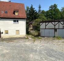 Hof inkl. Doppelgarage, Scheune, Landwirt. Fläche & Werkstatt - Schonungen Forst