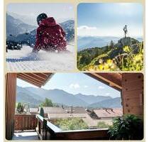 Ferienwohnung Berge Alpen Skifahren Winterurlaub Hund - Fischbachau