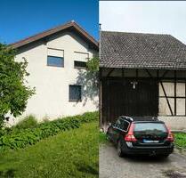 Zweifamilienhaus mit 238m² ruhig am Waldrand, mit Scheune - Jagsthausen