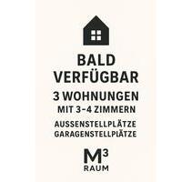 3 Mietwohnungen in Ötisheim90qmStellplätzeGarageGarten