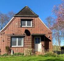 Ferienhaus Elbe Alleinlage 5 Personen Hunde ok Garten Kaminofen - Borsfleth