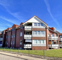 Moderne 96m² Oberwohnung mit 3 Zimmern und Balkon in Hinte