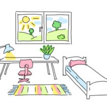 Möbliertes WG Zimmer - 700,00 EUR Kaltmiete, in Dachau (PLZ: 85221)