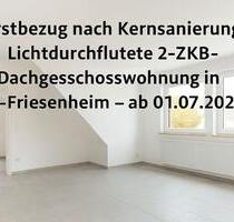 ERSTBEZUG NACH KERNSANIERUNG 2-ZKB WOHUNG IN LU-FRIESENHEIM - Ludwigshafen am Rhein Ludwigshafen-Hemshof