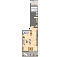 Demnächst frei! 1-Zimmer-Wohnung in Ludwigshafen am Rhein