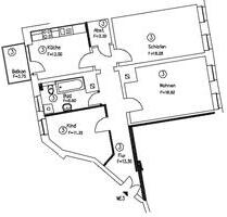 Schöne 3-Zimmer Wohnung in Gohlis Süd - Leipzig Mitte