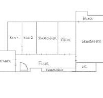 3-4 room flat for rent - 1.600,00 EUR Kaltmiete, in Germering (PLZ: 82110)