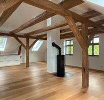 Wunderschöne Dachgeschosswohnung mit Kaminofen und Garten - Angermünde