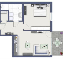 Reserviert - Moderne 2-Zimmer-Wohnung in Fulda