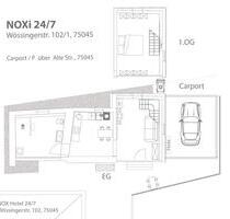 EFH 2ZKB 85 m² - modern saniert, möbliert & bezugsfrei + Carport - Walzbachtal