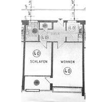 Helle freundliche 2- Zimmerwohnung mit Loggia + schöner Aussicht - Hannover Döhren-Wülfel