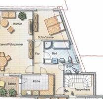 Frisch sanierte 2,5 Zimmer Wohnung mit Balkon im Zentrum von WST - Westerstede
