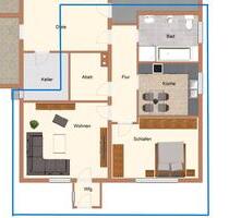 2 - Zimmerwohnung im Erdgeschoss in Busenhausen - Helmenzen