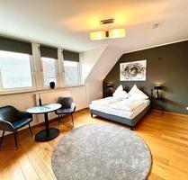 Möblierte Wohnung in Düsseldorf Balkon zentral