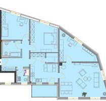 Baschütz - moderne 4 Zimmerwohnung mit Balkon und zwei Bädern auf dem Land - Radibor