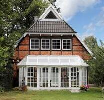 Modernes Fachwerk - Landhaus in Feldrandlage - provisionsfrei! - Rosengarten