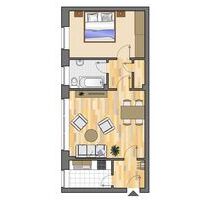2-Zimmer-Wohnung in Dorsten - 409,00 EUR Kaltmiete, ca.  49,99 m² in Dorsten (PLZ: 46284)