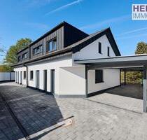 + NEUBAU MIT TOP AUSSTATTUNG + ERSTBEZUG + XXL CARPORT + GARTEN MIT BLICK INS GRÜNE + - Krefeld Benrad