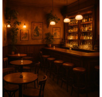 Bar in aufstrebenden Neuköllner Kiez - Berlin