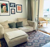 *Für ca. 1,5 Jahre: Möblierte Terrassen-Wohnung am Rheinufer* - Köln Mülheim