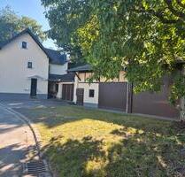 Kleines, freistehendes Haus mit Nebengebäuden - Niederzissen