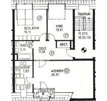 3 Zimmer Wohnung mit Balkon - 850,00 EUR Kaltmiete, ca.  83,00 m² in Stuhr (PLZ: 28816)