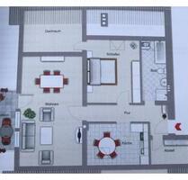 2,5-Zimmer Dachgeschosswohnung in Babenhausen zu vermieten