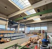 Industriehalle mit Lastenkran und attraktiven Büroeinheiten in Aalen-WEST zu vermieten