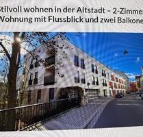 Stilvoll wohnen in der Altstadt - 2-Zimmer Wohnung mit Flussblick - Erfurt