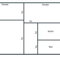 Provisionsfrei 3 Zimmer Wohnung mit großem Garten - Ilmenau