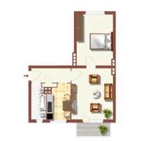 2 Zimmerwohnung mit Balkon und Keller - Berlin Reinickendorf