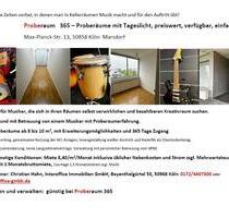 Proberaum 365 - Proberäume mit Tageslicht, preiswert, verfügbar - Köln Lindenthal