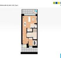 Geräumige 2-Raum-Wohnung mit Sonnenbalkon - Erstbezug - WE40 - Halle (Saale) Büschdorf