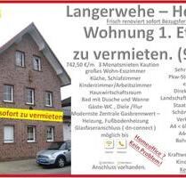 Wohnung 99m² 1. Etage Langerwehe-Heistern