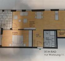 Vermiete eine helle 2-Zimmer-Wohnung mit Einbauküche,Bad, Balkon - Illingen
