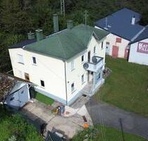 Saniertes Einfamilienhaus mit Gewerbegrundstück an der Lahn - Villmar