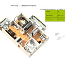 Attraktive 85 m² Wohnung in Kleinkemnat zu vermieten! - Kaufbeuren