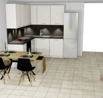 2-Zimmer Neubau Dachgeschoss Wohnung mit EBK und gr. Balkon - Oberding