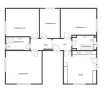 4 Zimmer Wohnung - 1.180,00 EUR Kaltmiete, ca.  94,00 m² in Duisburg (PLZ: 47228) Rheinhausen