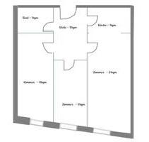 Charmante 3-Raumwohnung mit Parkplatz in der Altstadt - Gülzow-Prüzen