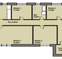 4-Zimmerwohnung im Stadtteil Sachsenhausen kernsaniert - Oranienburg
