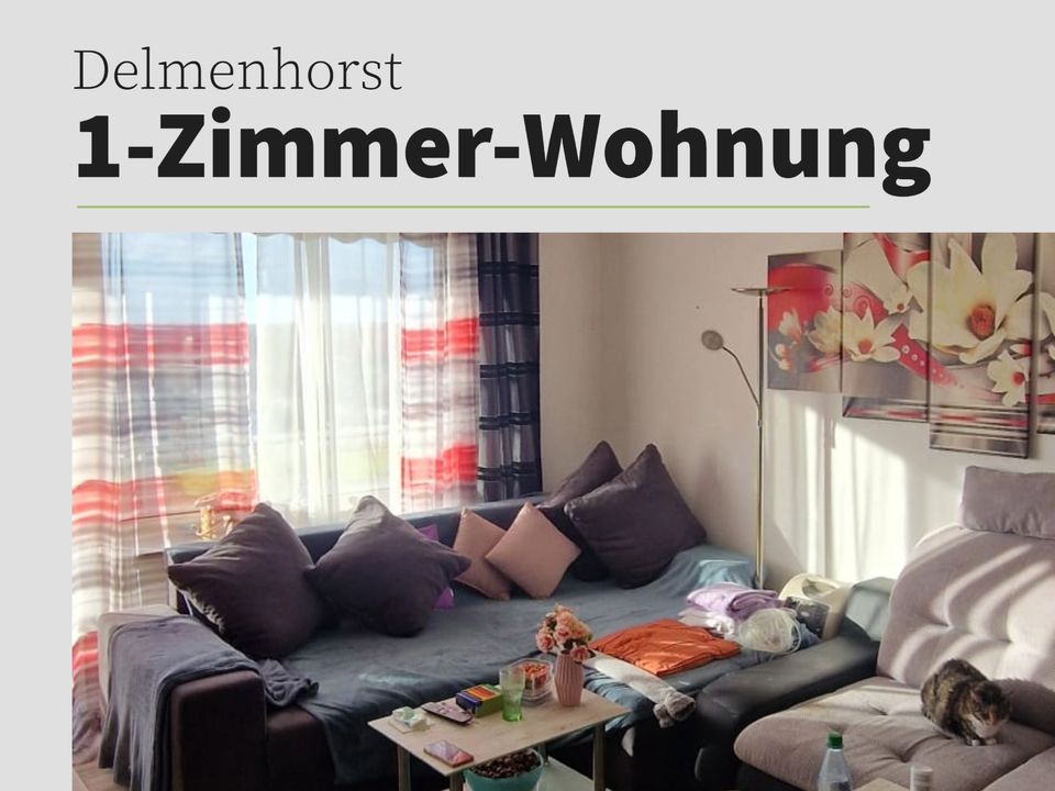 Gemütliche 1-Zimmer-Wohnung mit Balkon und praktischer Lage! - Delmenhorst Bungerhof