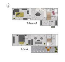 Kleines Haus als Wohnung für 2 Personen Single zu vermieten - Bischofsheim