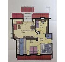 3 Zimmer Wohnung zur Miete - 3. Stock, Dachgeschoss - Kaufering