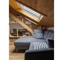 Schöne Wohnung im Dachgeschoss, möbiliert! - Marktoberdorf