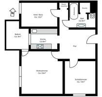 3-Zimmer Whg oh. Makler zu verkaufen - Böblingen