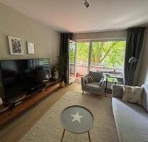 Möblierte 3-Zi.-Wohnung mit Wasserblick & Balkon in HH – ab 01.07 - Hamburg Wandsbek